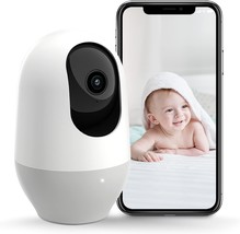 The Nooie Baby Monitor Features Motion Tracking, Super Ir Night Vision, ... - $64.97