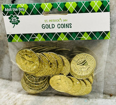 Meijer St. Patrick&#39;s Day Gold Coins, 25 Count - £7.80 GBP