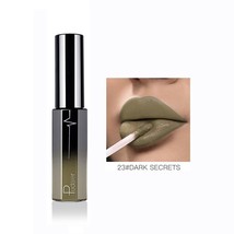 Pudaier Semi Matte Liquid Lipstick Lips Makeup Half Moisturizing Lip Gloss Makeu - £15.37 GBP