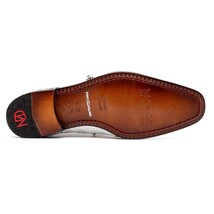 Marco Di Milano genuine hornback caiman crocodile Shoes Caribe White image 3