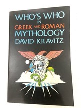 (1st Ed) Who&#39;s Who In Greek And Roman Mythology By David (Trade Paperback) - £10.04 GBP