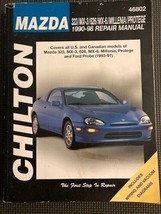 CHILTON REPAIR MANUAL - MAZDA   1990 - 1998  323,MX-3.626,MX-6,Protege, ... - £8.81 GBP
