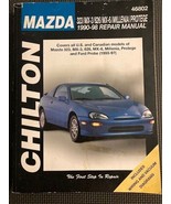 CHILTON REPAIR MANUAL - MAZDA   1990 - 1998  323,MX-3.626,MX-6,Protege, ... - £8.78 GBP