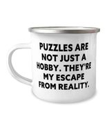 Inspire Puzzles 12oz Camper Mug, Puzzles are not Just a Hobby. They&#39;re M... - £15.44 GBP
