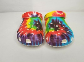 Crocs Classic Tie-Dye Graphic Clog Unisex Size M5, W7- New with Tags! FW3 - £27.39 GBP