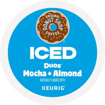 ORIGINAL DONUT SHOP ICED MOCHA AND ALMOND DUOS KCUPS 24CT - $484.95 MXN