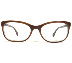 Michael Kors Eyeglasses Frames MK247 205 Havana Brown Clear Purple 52-18-135 - £22.37 GBP