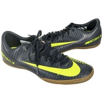 Nike Mercurial X Vapor Xi CR7 Indoor Soccer Shoes Cleats Green Yellow Mens 8 - £63.27 GBP