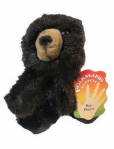 Folkmanis BABY BLACK BEAR Hand Puppet with original tags Wildlife Forres... - £14.90 GBP