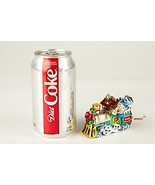 *Coca Cola Trim a Tree Collection Chrome Plated Porcelain Christmas Orna... - $92.15 MXN