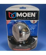 MOEN 2.5 gpm Fixed Massaging Shower Head w/ Sure Grip Dial - 21025 NEW - $15.79