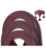Cardstock Quilling Strips On-edge 300 strips Burgundy D02 Size 1 mm/ 3 m... - $8.11 CAD