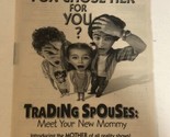 Trading Spouses Series Premiere Tv Guide Print Ad TPA17 - $5.93