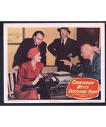 Counterspy Meets Scotland Yard Lobby Card-1950-Amanda Blake - £27.21 GBP