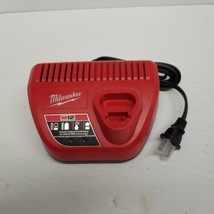 Milwaukee M12 48-59-2401 Battery Charger, 120V, 60HZ, Tested Working - £14.12 GBP