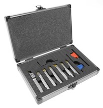 Wen Mla007 7-Piece 5/16-Inch Indexable Carbide-Tipped Metal Lathe Tool Bits - £118.32 GBP
