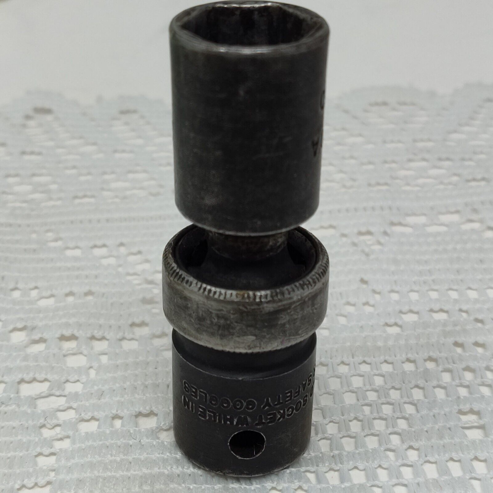 Snap On 1/2&quot; Drive 6pt SAE 5/8&quot; Flank Drive Deep Swivel Impact Socket IP... - $17.98