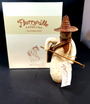 Flurryville Collection UNCLE CELCIUS 8.5&quot; Figurine Snowman Gardener Hoe - £23.73 GBP