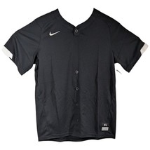 Boys Black Baseball Jersey Kids Shirt Nike Youth Size XL - $24.78