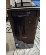 Acer Aspire M3470 Tower Desktop Computer As is  Repair Gold Recovery Powers - $49.99