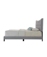 Venacha Queen Bed, Gray Fabric - $480.72 CAD