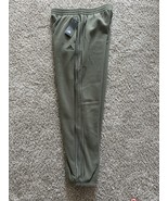adidas Boys&#39; Elastic Waistband 3-Stripe Green Tonal Fleece Joggers Size XL - $40.99 CAD