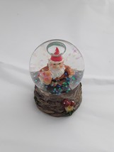 Gnome Water Dome Summer Indoor Ice Cream Glitter Snow Fall  - £7.22 GBP
