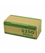 Dime Green Coin Roll Storage Box - $10.85 CAD