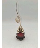 VTG  Avon Gold Rose Perfume Bottle with Stem Lid  Full Imperial Garden L... - $462.73 MXN