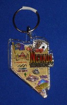 BRAND NEW WONDERFUL NEVADA STATE LAS VEGAS LAKE TAHOE RENO KEYCHAIN COLL... - $4.99