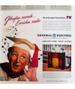 1947 General Electric Radio Phonograph Advertisement Kay Kyser Vintage D... - €26,20 EUR