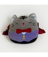 Squishmallows 5” Tally The Cat Vampire  Halloween Plush Dracula Cape Pur... - $272.72 MXN