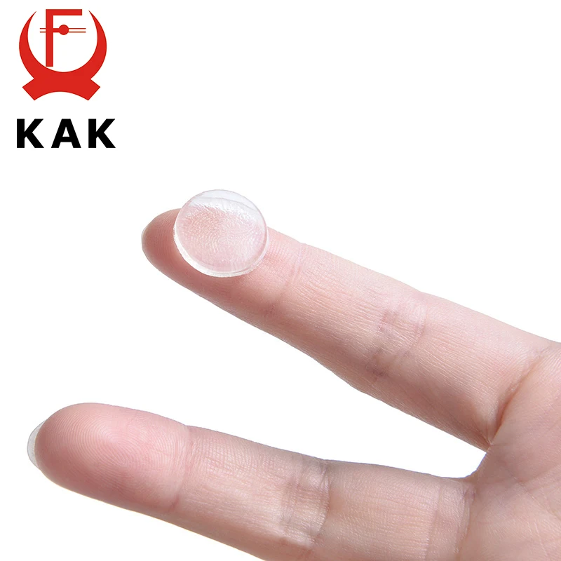 Sporting KAK 30-80 Grain Silicon Door Stops Pad Transparent Rubber Kitchen Cabin - £23.55 GBP