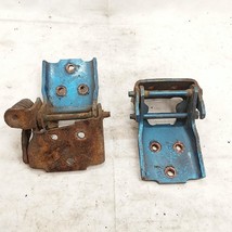 1968-1972 GM A Body Chevelle GTO Cutlass Pair RH Upper Lower Blue Door Hinges OE - £63.24 GBP