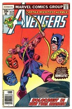 Avengers #172 VINTAGE 1978 Marvel Comics Hawkeye Korvac - £15.48 GBP
