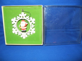 Santa&#39;s Here Hallmark Christmas Ornament 1979 Twirlabout Motion w Origin... - £4.71 GBP