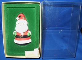 Santa Bell Hallmark Christmas Ornament 1982 with Original Box and Tag - $6.00