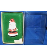 Santa Bell Hallmark Christmas Ornament 1982 with Original Box and Tag - $5.00