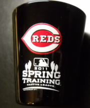 Cincinnati Reds Shot Glass 2011 Spring Training Cactus League Black Red ... - $6.99