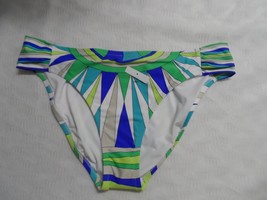 Trina Turk Fiji Feathers Hipster Bottoms Multicolor Size 12 $72 Nwot - £26.86 GBP