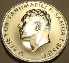 Rare Proof Samoa 1967 Tala~Decimal Currency Introduced~15,000 Minted~Fre... - $32.82