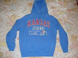 NCAA Kansas Jayhawks Colosseum Athletics Hoody Hooded Sweatshirt Men's Size S - $24.69