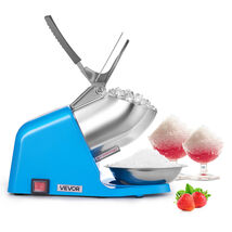 VEVOR Ice Crusher Machine, 286lbs Per Hour Electric 4 Blades Snow Cone M... - €38,63 EUR