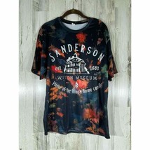 Sanderson Witch Museum Home Of The Black Flame Candle Tshirt Approx Medi... - $19.77