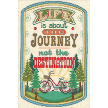 Design Works Counted Cross Stitch Kit 8&quot;x12&quot;-The Journey (14 Count) - $45.47