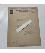 Beaumont TX The Phelan Company 1935 to State Representative Letter - $89.68 CAD