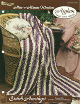 Needlecraft Shop Crochet Pattern 962390 Etched Amethyst Afghan Collector... - £2.34 GBP