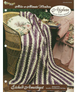 Needlecraft Shop Crochet Pattern 962390 Etched Amethyst Afghan Collector... - £2.35 GBP