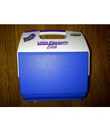Little Playmate Elite Igloo Blue Ice Box Lunch Cooler Chest 6.5 Liter 7 Qt Quart - $24.99