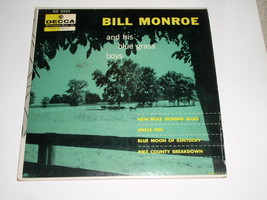 Bill Monroe New Mule Skinner Blues 45 Rpm Record Vintage Decca EP - £66.85 GBP